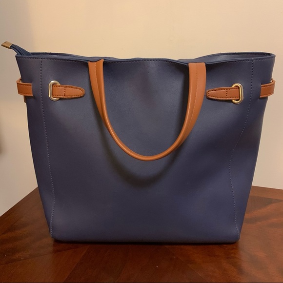 NWOT Dark Purple Tote Bag - Picture 4 of 9